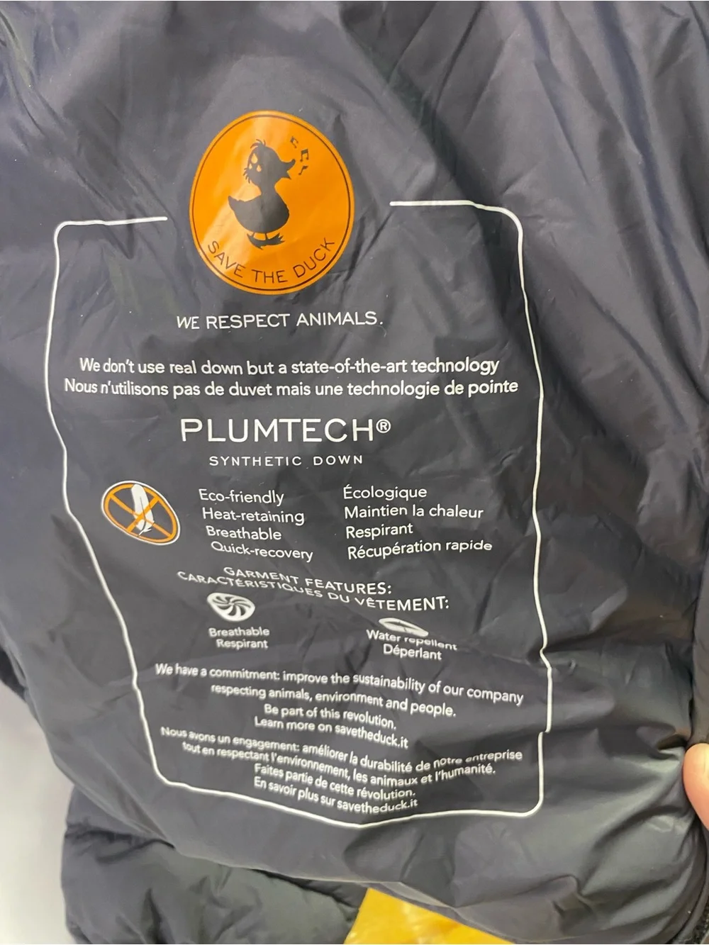 SAVE THE DUCK lightweight insulated